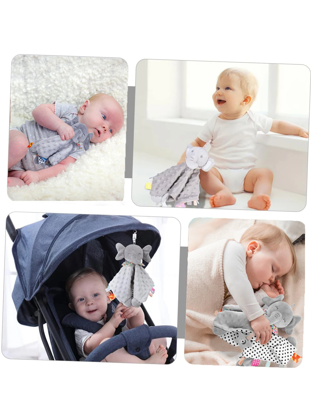 Elephant Baby Comforter Blanket