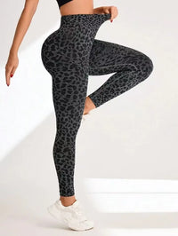 Sexy Leopard Print Yoga Leggings