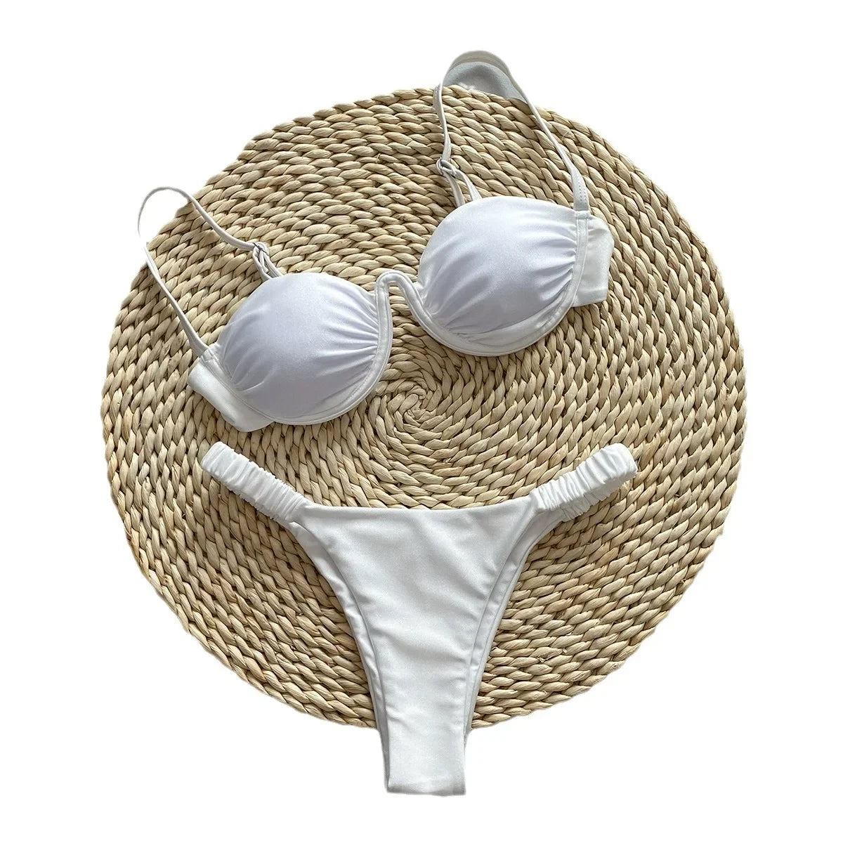 Steel Bikini with Split Design for Women