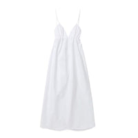 Sexy Backless V-Neck Midi Dress