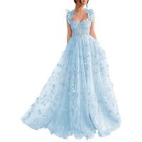 Elegant Lace Long Evening Dress