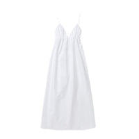Sexy Backless V-Neck Midi Dress