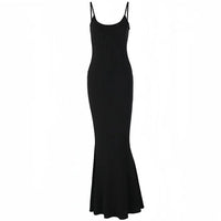 Casual Lounge Slip Dress - Sexy Backless Bodycon Maxi Dress