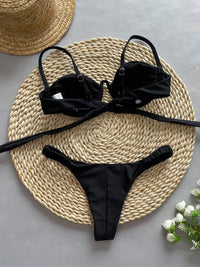 Steel Bikini with Split Design for Women