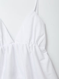 Sexy Backless V-Neck Midi Dress