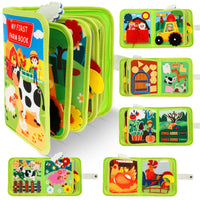 Baby Felt Sensory Book