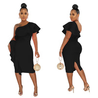 Sexy Fall Evening Party Dress