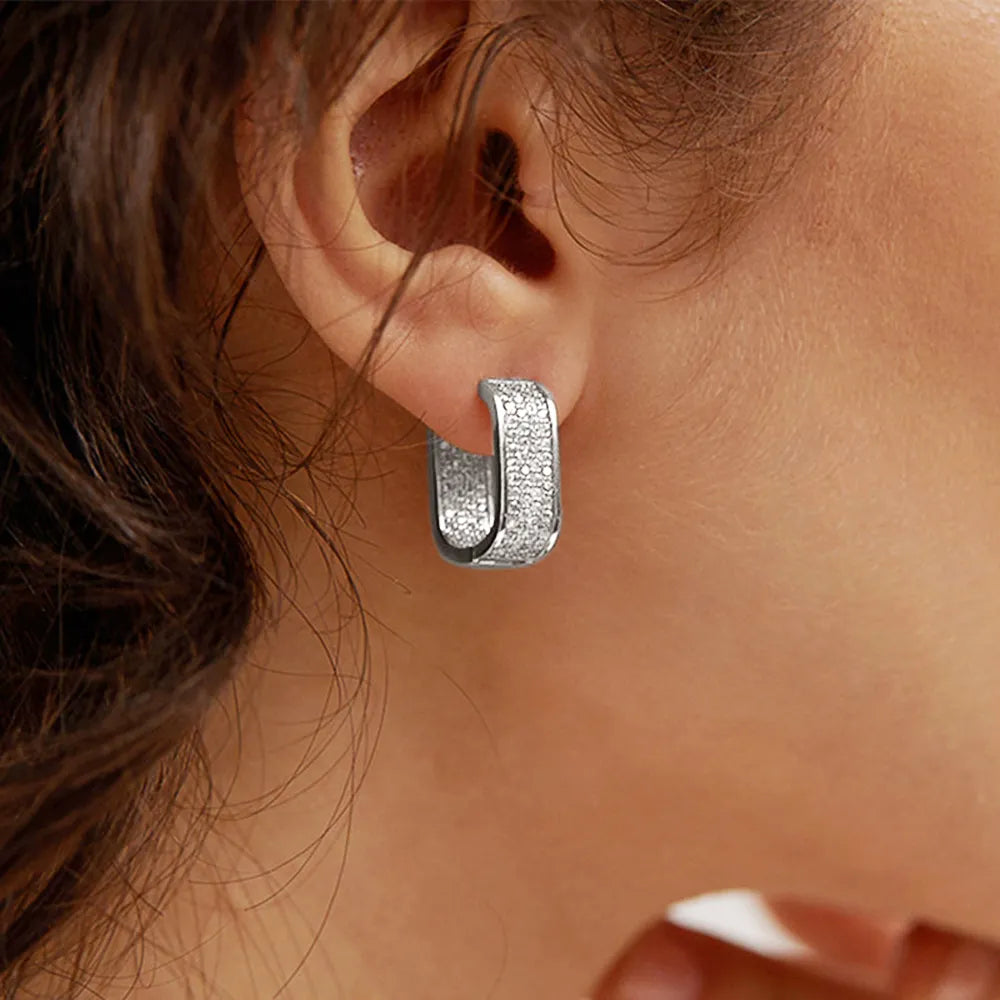 Huitan Korean Fashion Earrings