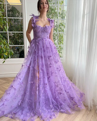 Elegant Lace Long Evening Dress