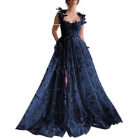 Elegant Lace Long Evening Dress