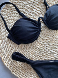Steel Bikini with Split Design for Women