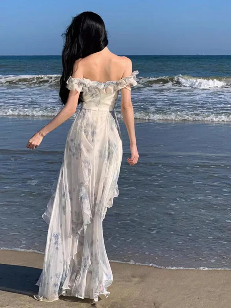 Elegant Vintage Mesh Fairy Dress