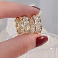 Huitan Korean Fashion Earrings