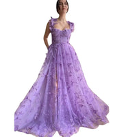 Elegant Lace Long Evening Dress