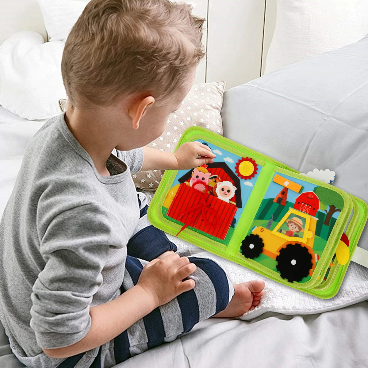 Baby Felt Sensory Book