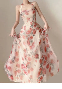 French Elegant Long Dress for Women