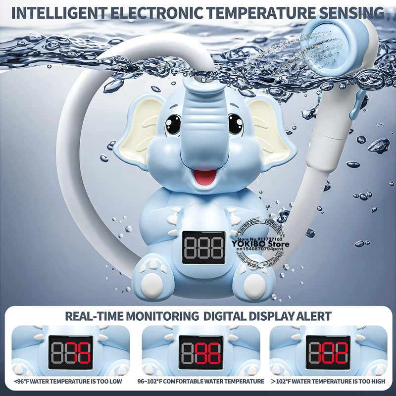 Electric Elephant Baby Bath Toy