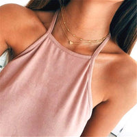 LATS Heart Double Layer Pearl Choker