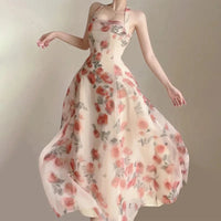 French Elegant Long Dress for Women