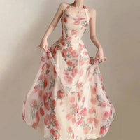 French Elegant Long Dress for Women