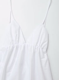 Sexy Backless V-Neck Midi Dress