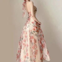 French Elegant Long Dress for Women