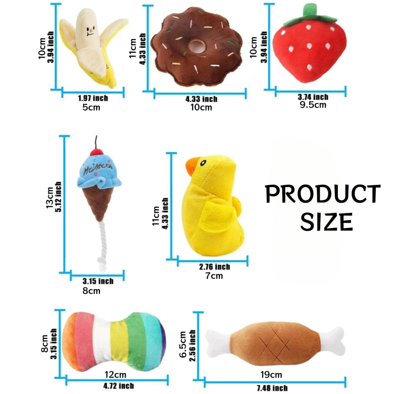 7 Piece Puppy Sound Toy Set