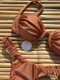 Steel Bikini with Split Design for Women