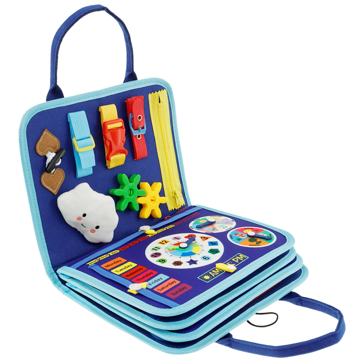 Baby Felt Sensory Book